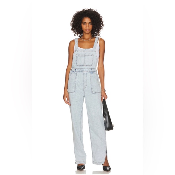 We wore what slouchy slit overalls weworewhat small - Picture 1 of 5